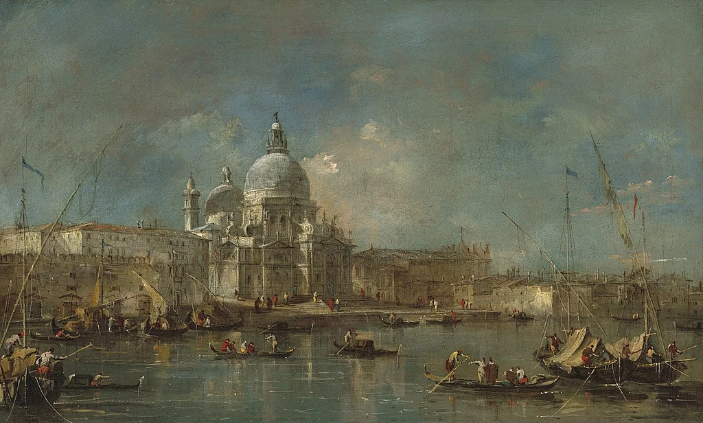 Veduta di Santa Maria della Salute - National Gallery of Arts, Washington
